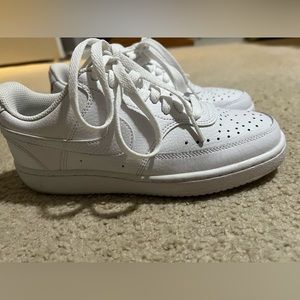 Nike court vision tennis shoes